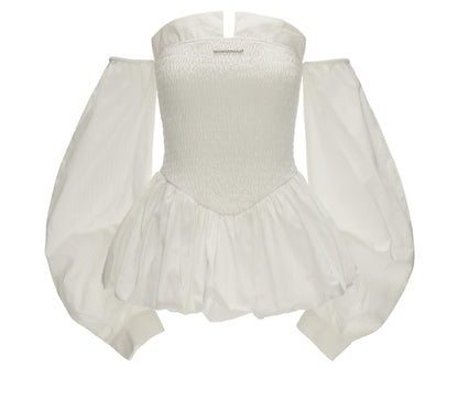 Autumn Long-Sleeved Waist Top