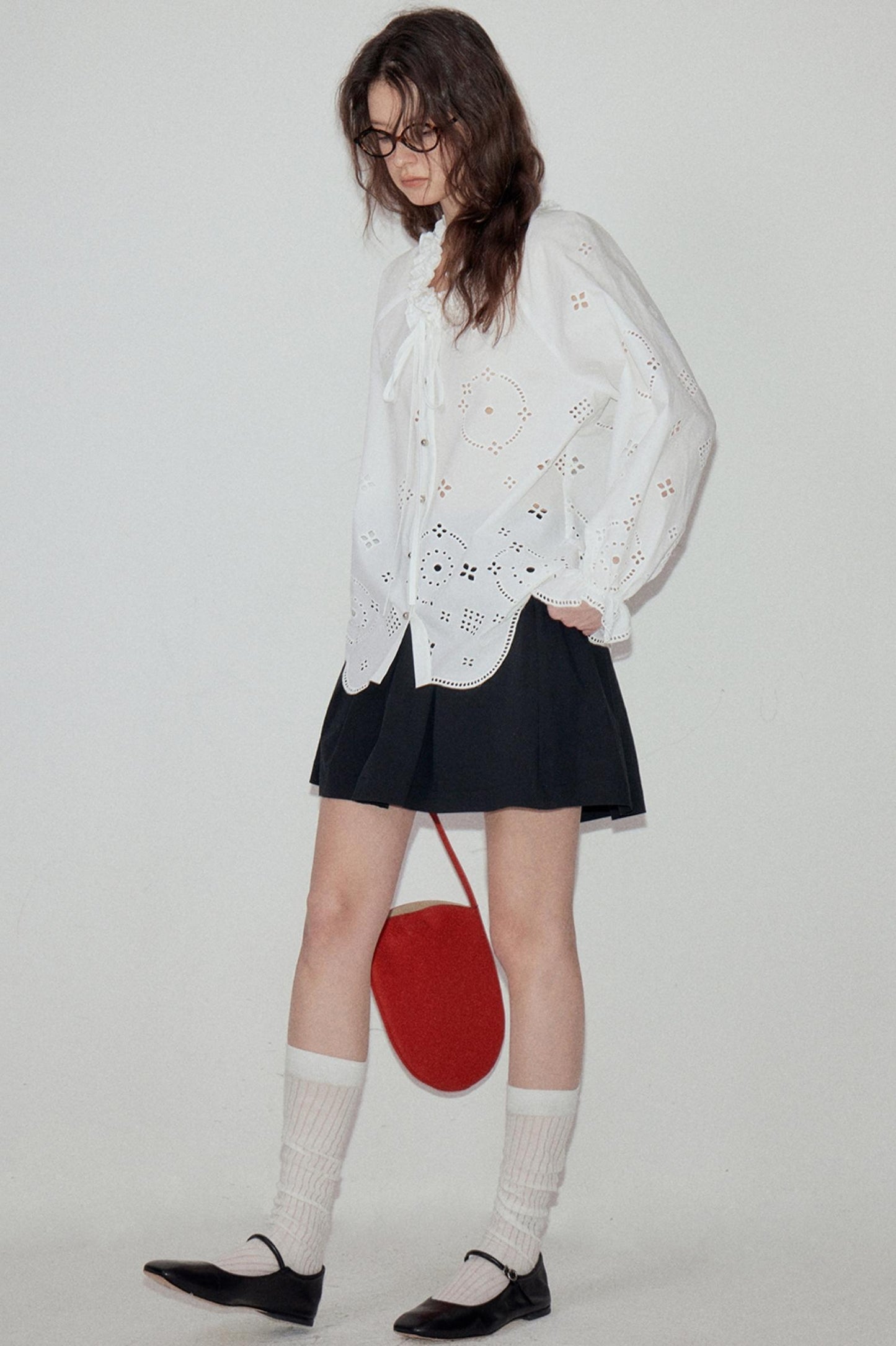 Autumn Elegance Long-Sleeve Shirt