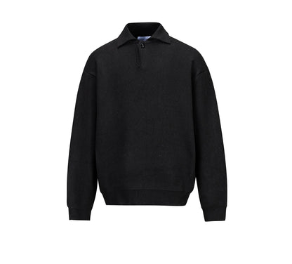 Basic Retro Loose Knit Jacket