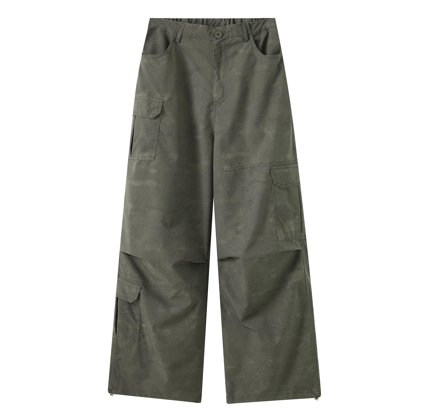 American Retro Camouflage Cargo Pants