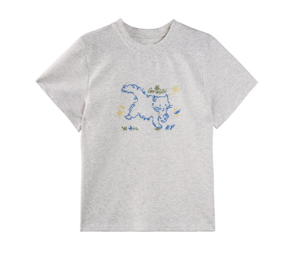 Summer Edition Embroidered Tee