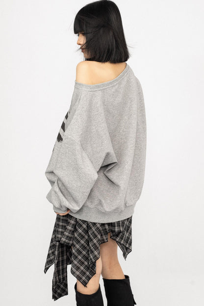 American Long Sleeve Loose Top