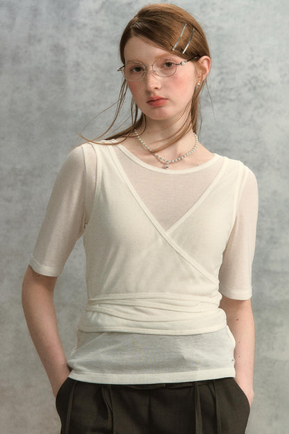 Niche V-Neck Slimming Tee