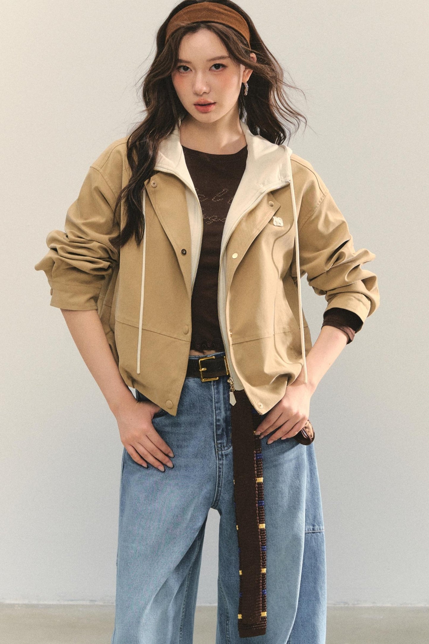 Brown Cocoon Outerwear Set-Up