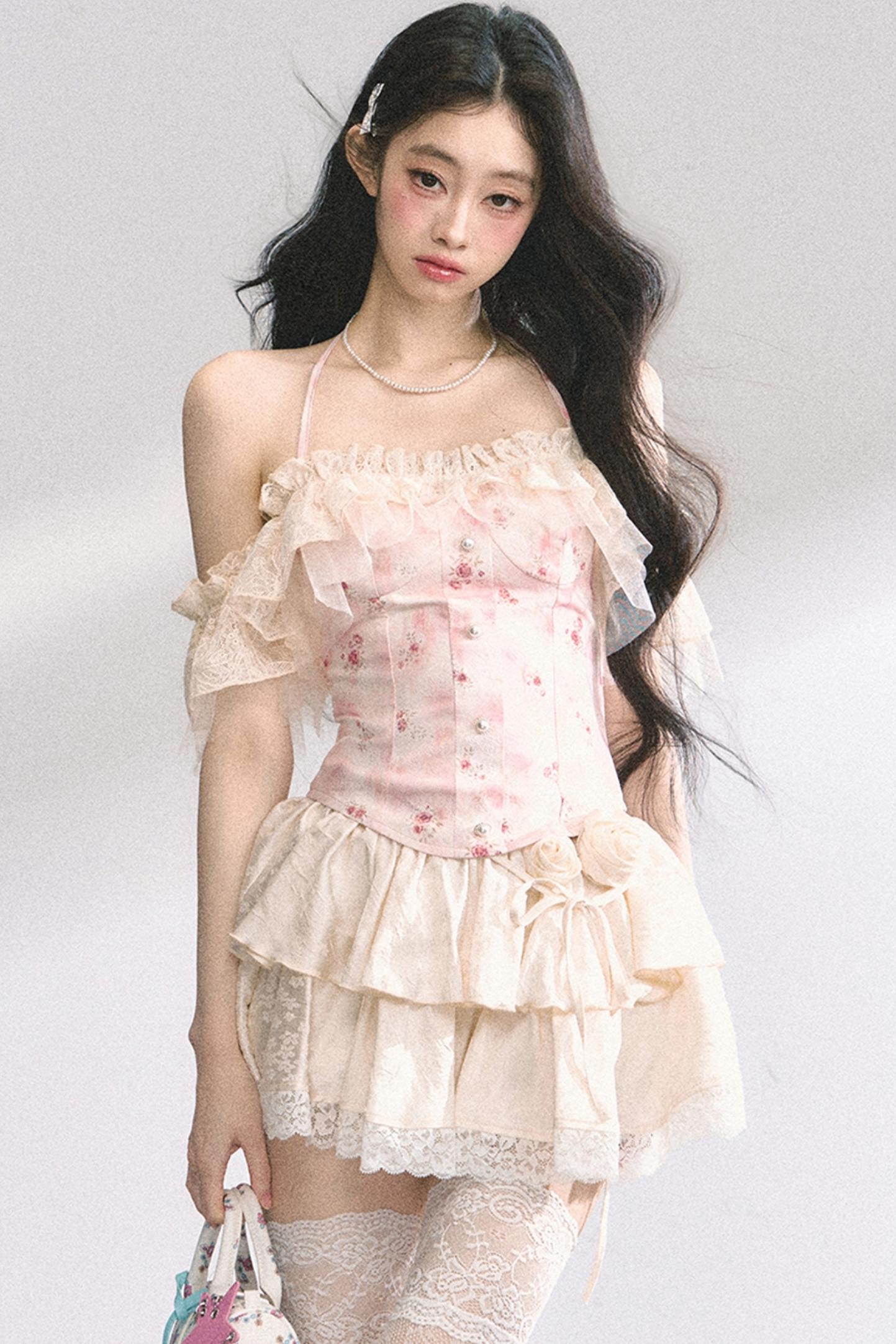 Lacy Summer Crop Top