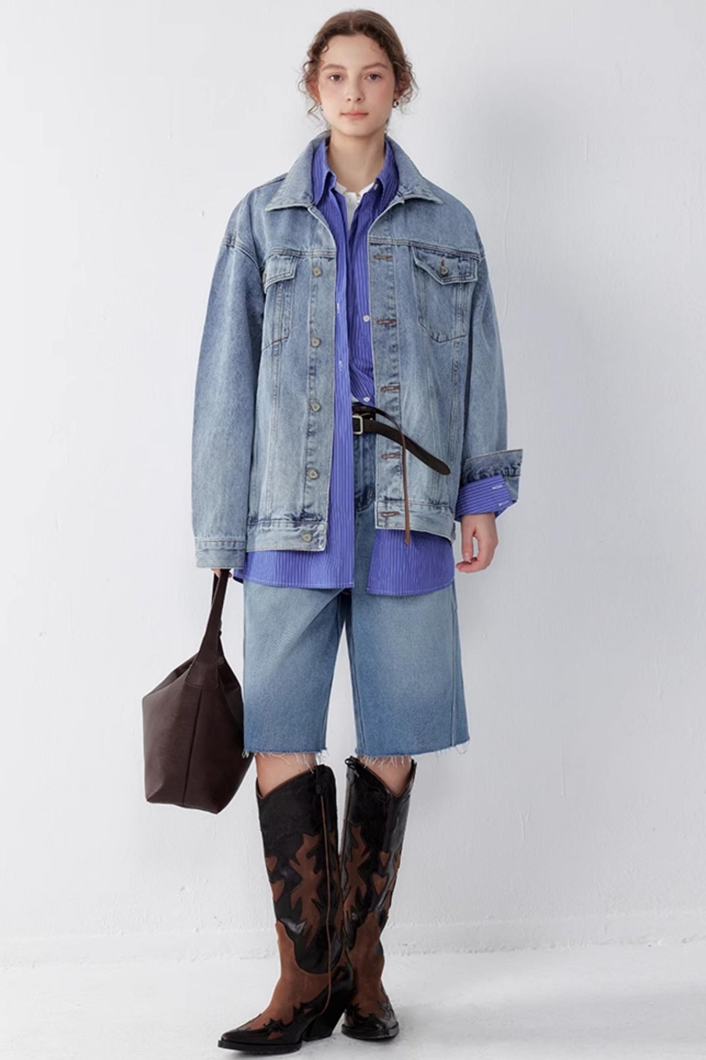 Vintage Denim Workwear Jacket