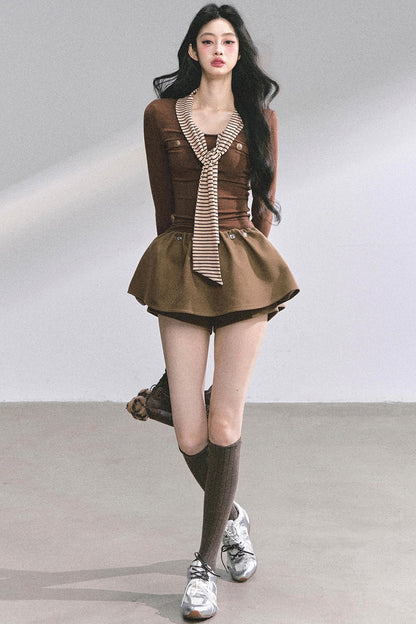 Sharp Shoulder T-Shirt