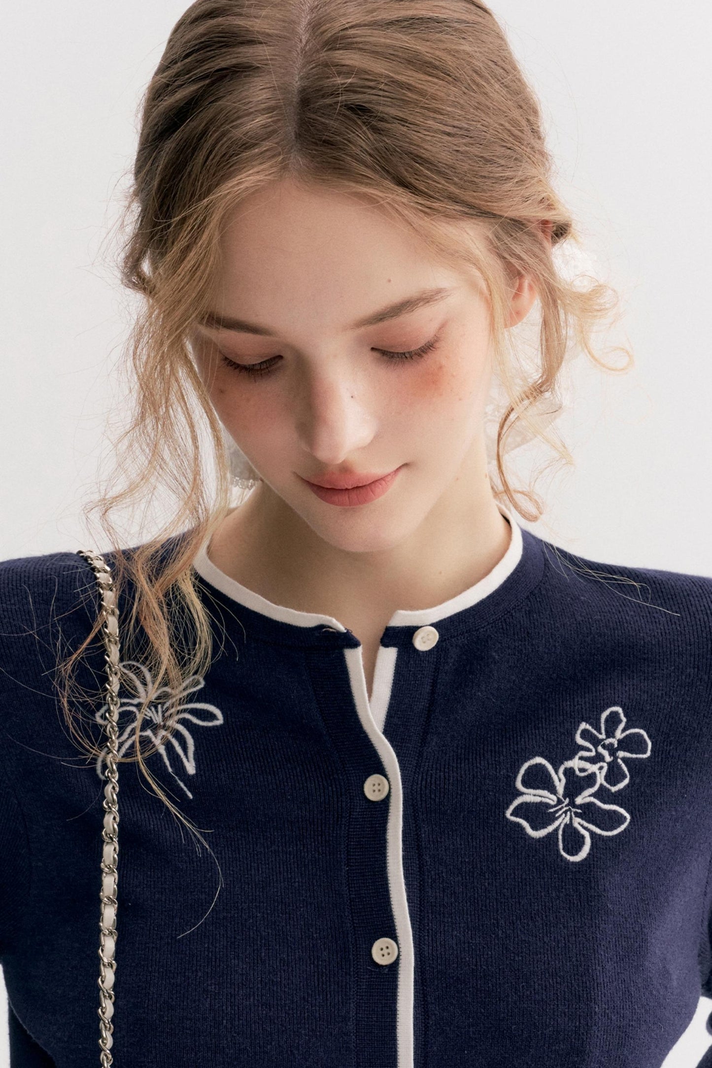 Dream Garden Embroidered Cardigan