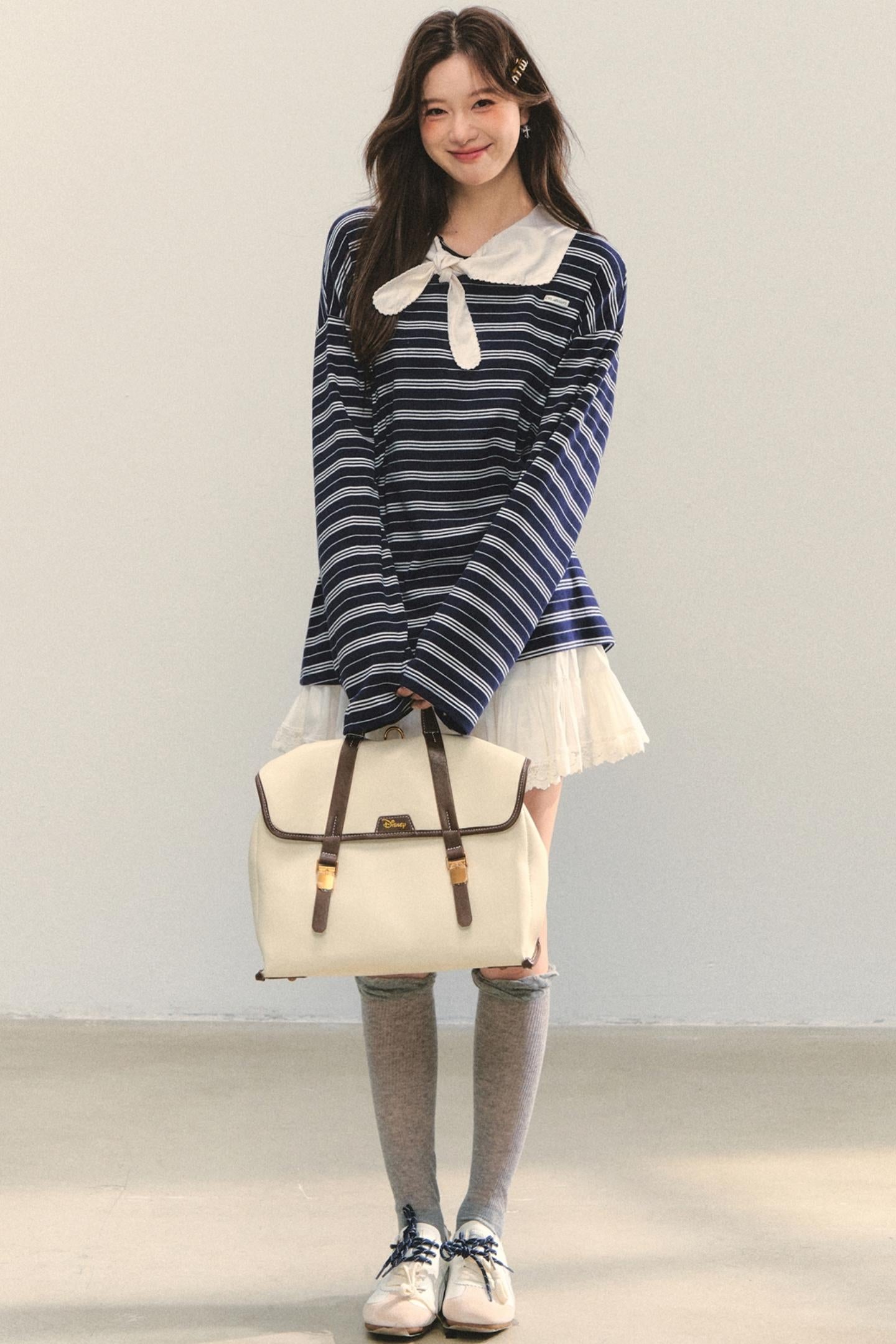 Striped Long Sleeve Top