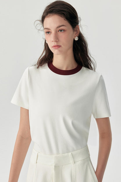 Elements Crew Neck Cotton T-Shirt