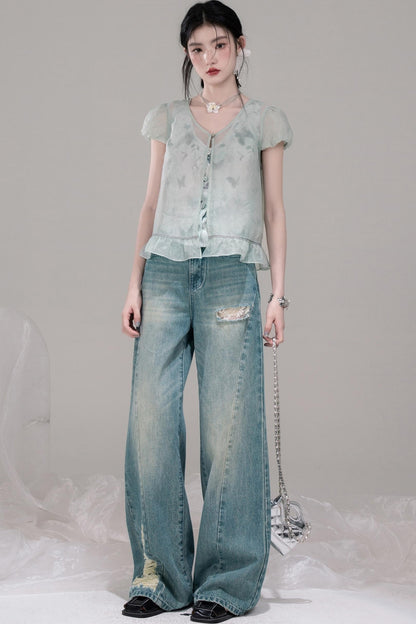 Ethereal Layered Ensemble Dress Set