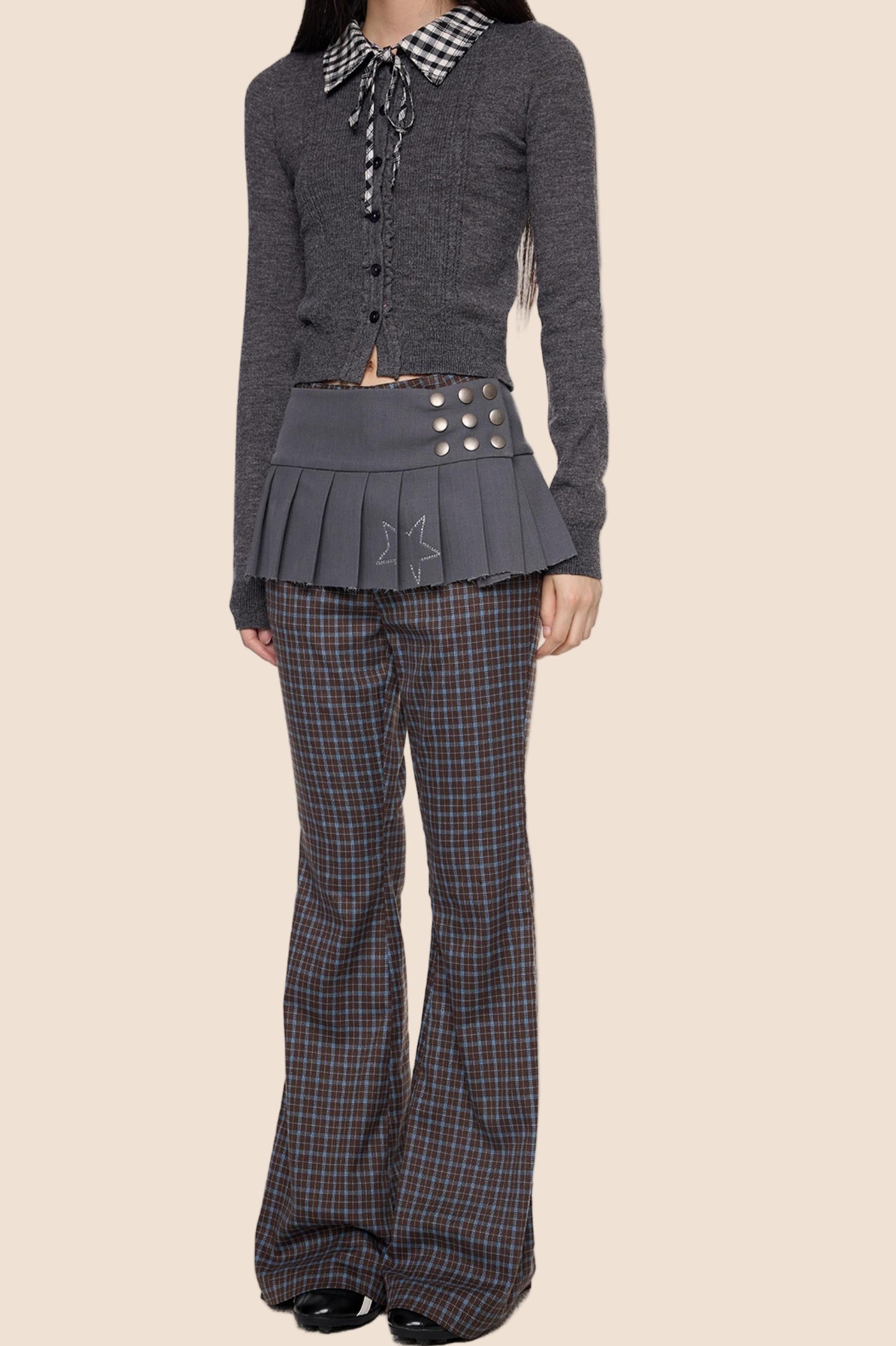 Autumn Vintage Slim Bootcut Pants