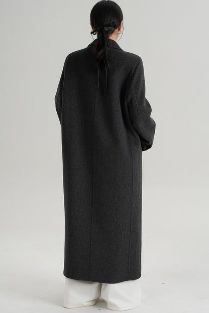 Straight Wool Coat