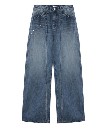 Inner Jean Contrast Jacket Set-Up