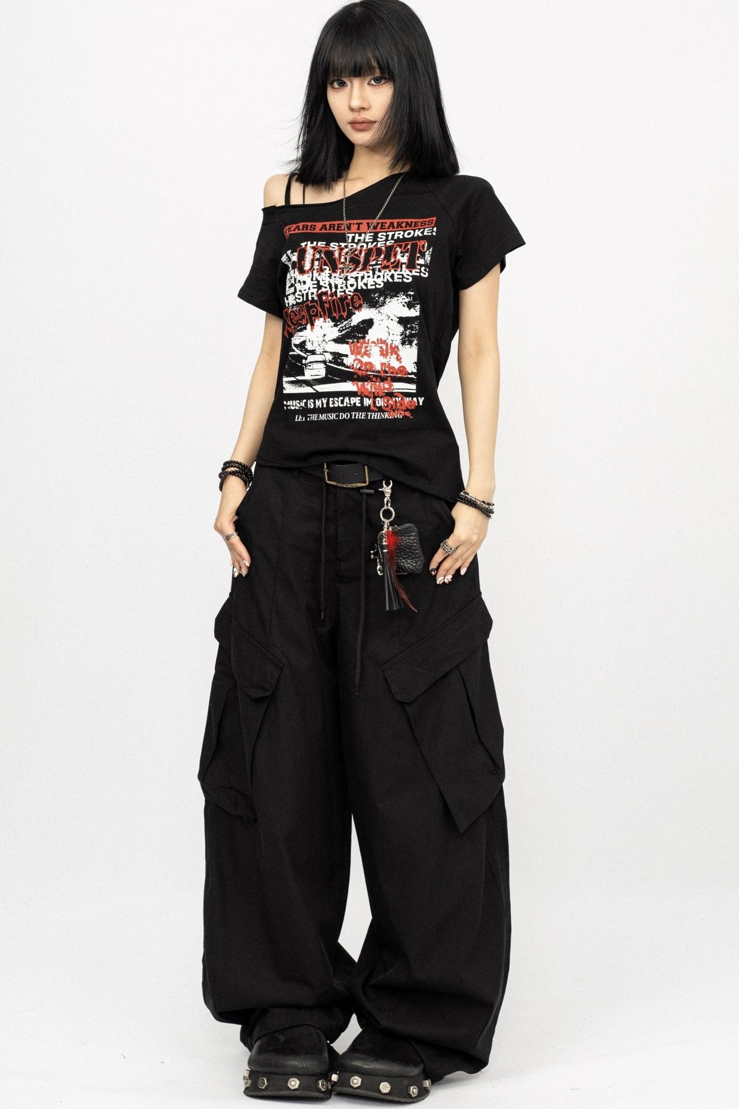 American Retro Summer Slim Top