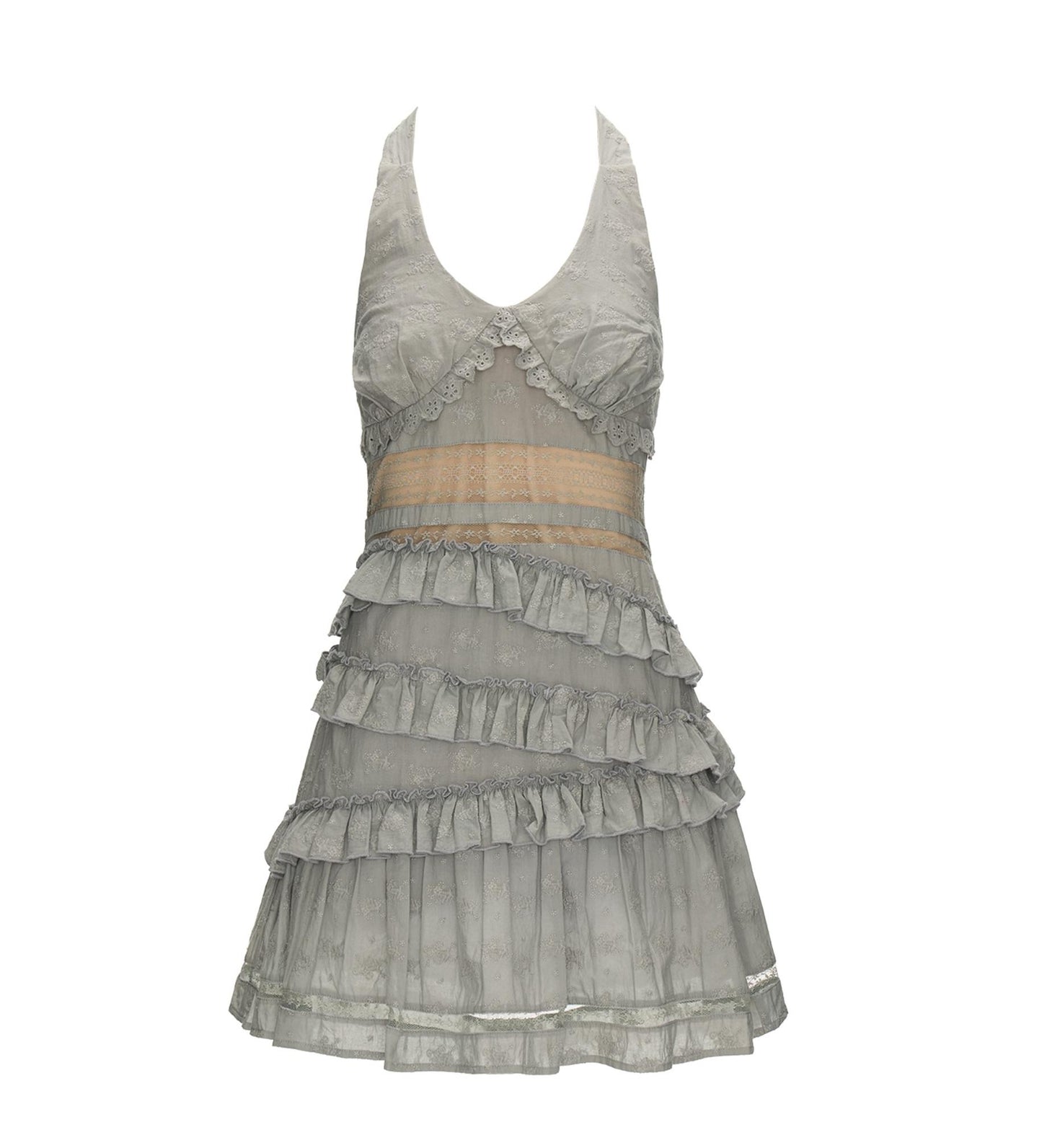 Patchwork Lace Camisole Dress