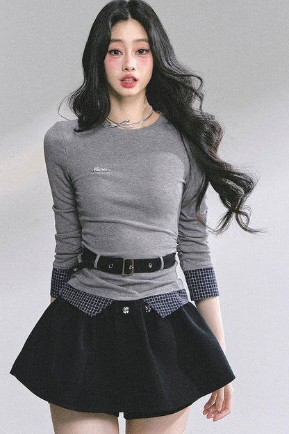 Luxury Plaid T-Shirt