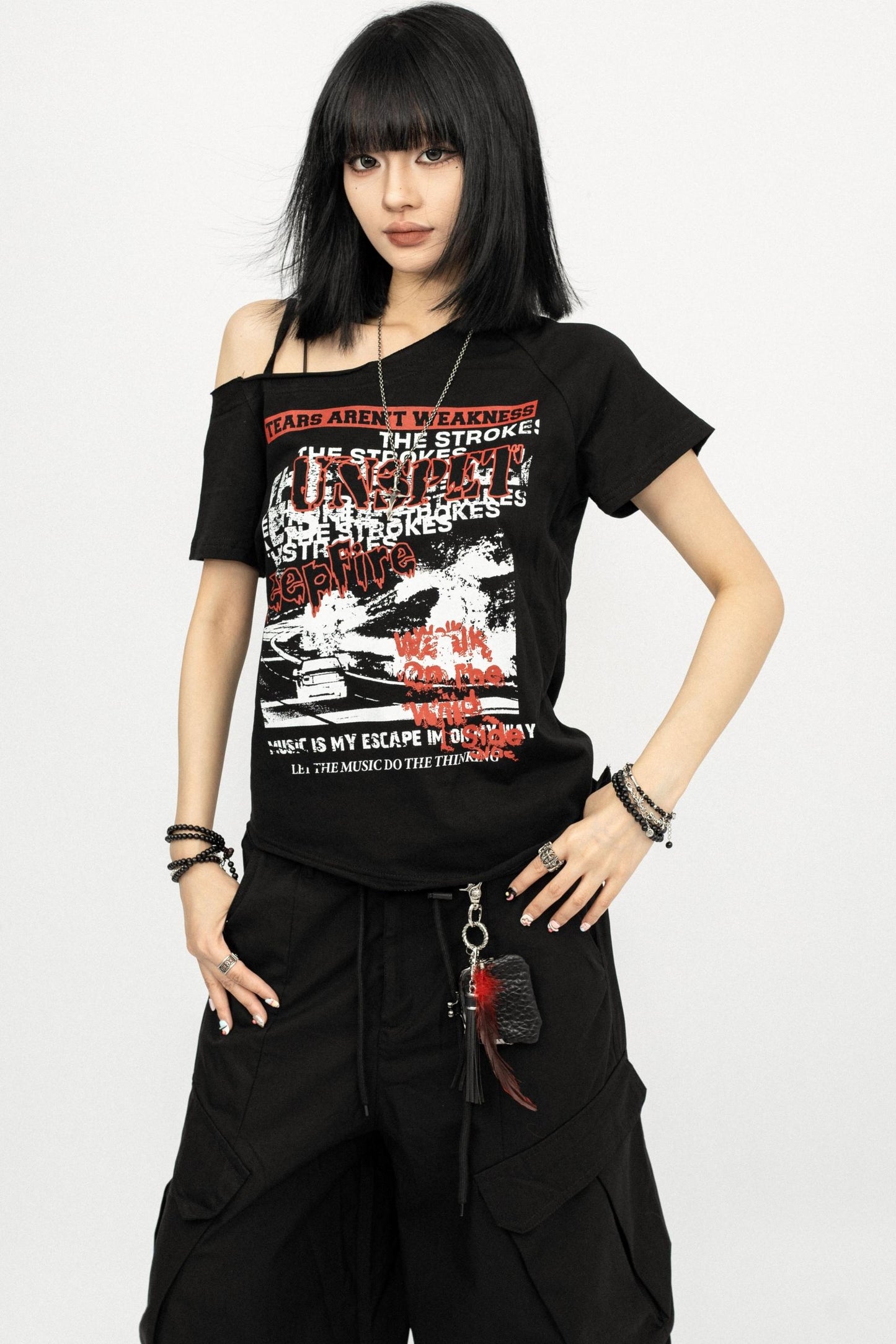 American Retro Summer Slim Top