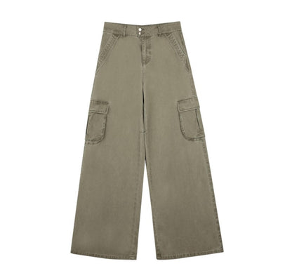Distressed Cargo Pants
