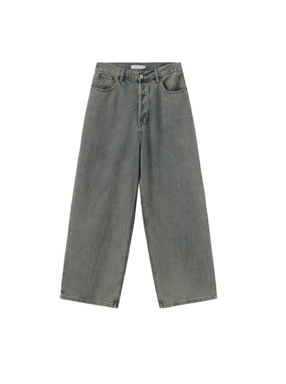 Relaxed Draped Wide-Leg Pants