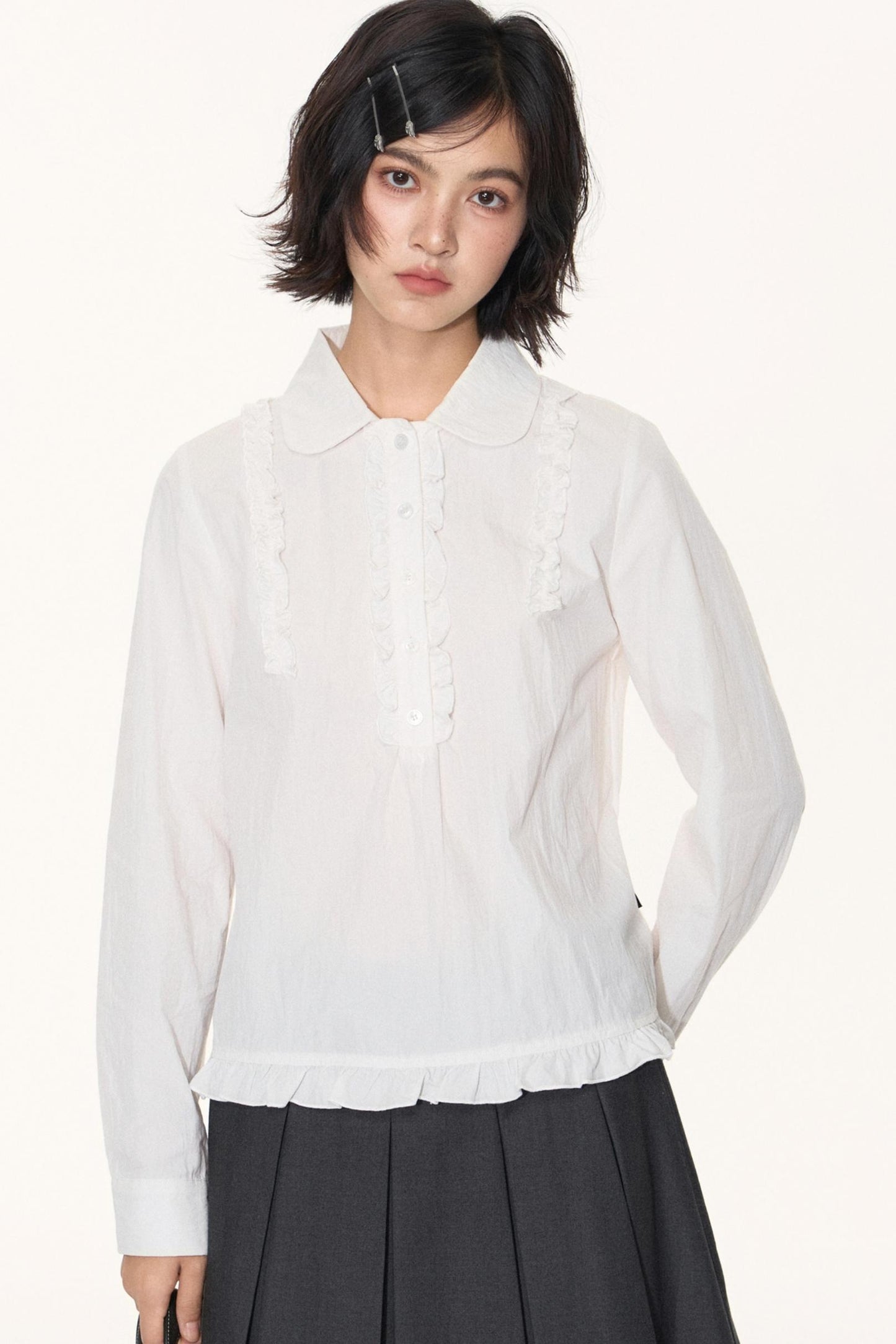 Casual Crew Neck Top