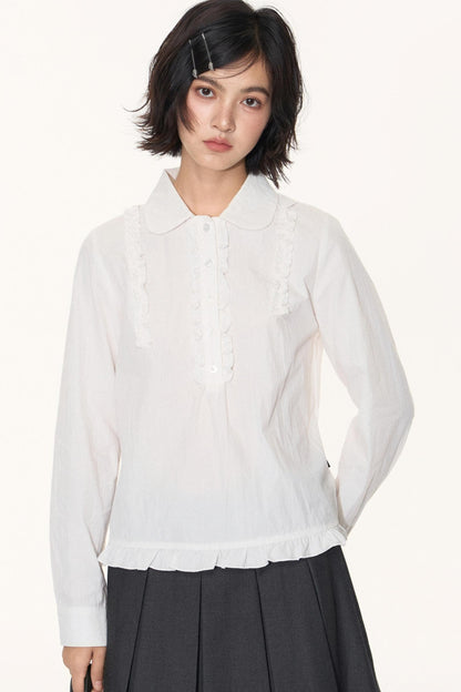 Casual Crew Neck Top