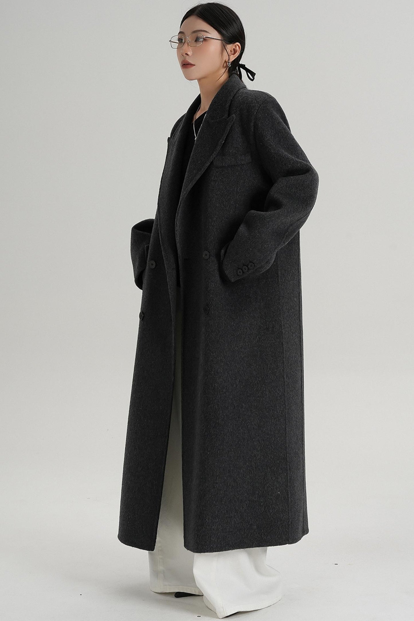 Straight Wool Coat