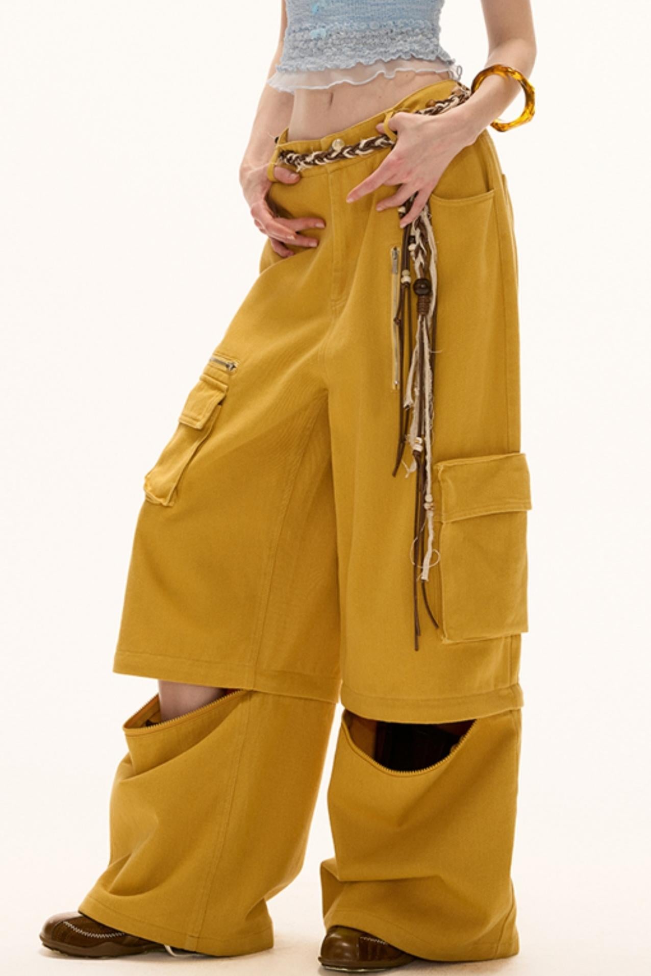 Two-Piece Cargo Pants