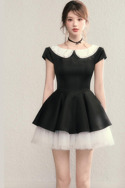 Blue Madeleine A-Line Princess Dress