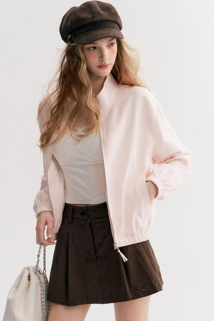 Stand Collar Loose Jacket