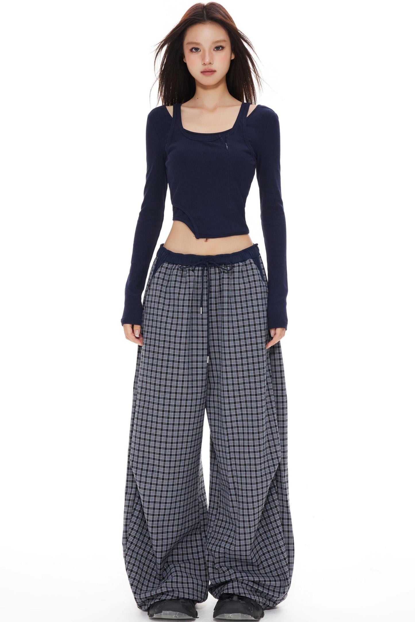 Patchwork Cargo Trousers