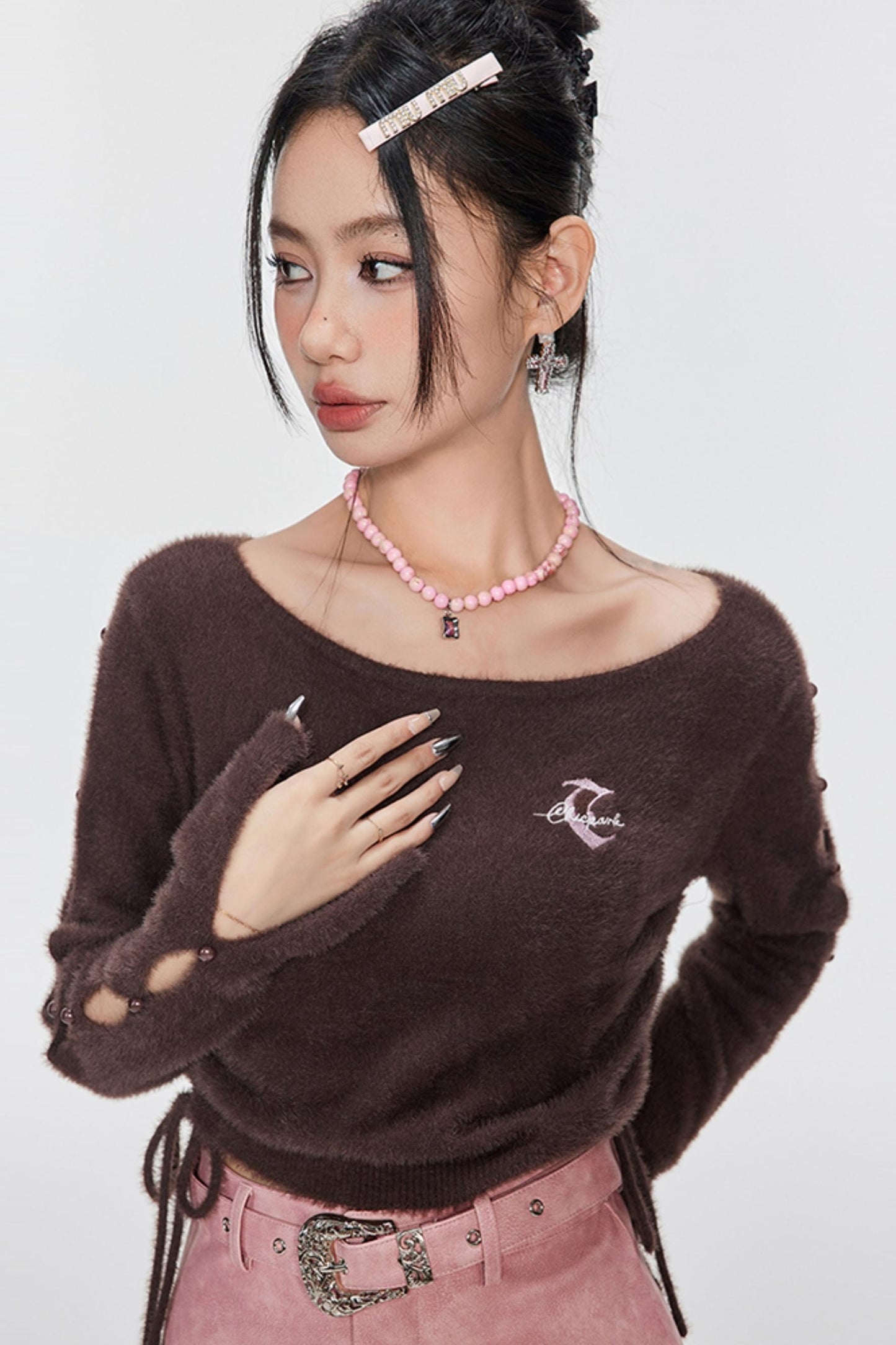 Sweet Caramel Knit Sweater