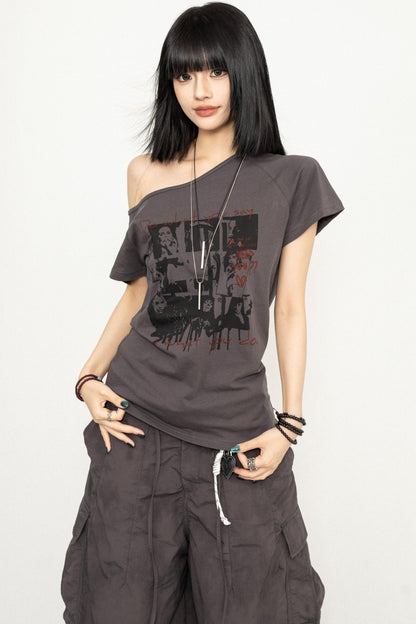 Asymmetrical Spice Tee