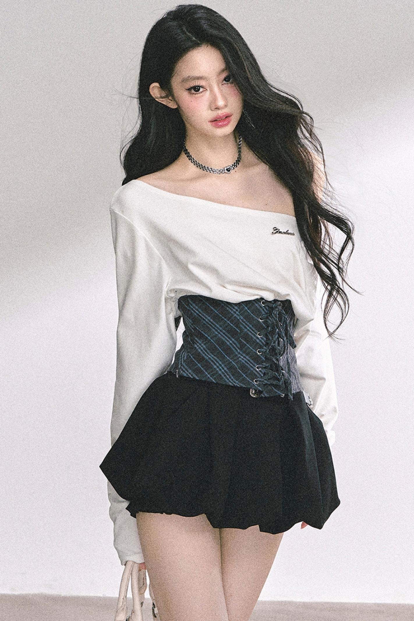 American Ivy Shoulder Top