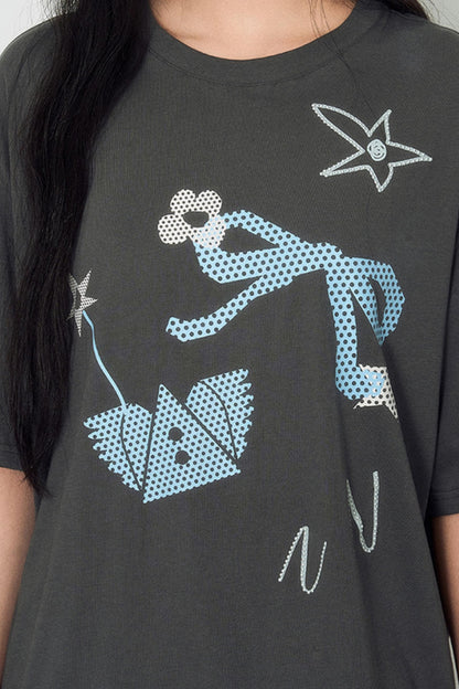 Diamond Crew Neck T-Shirt