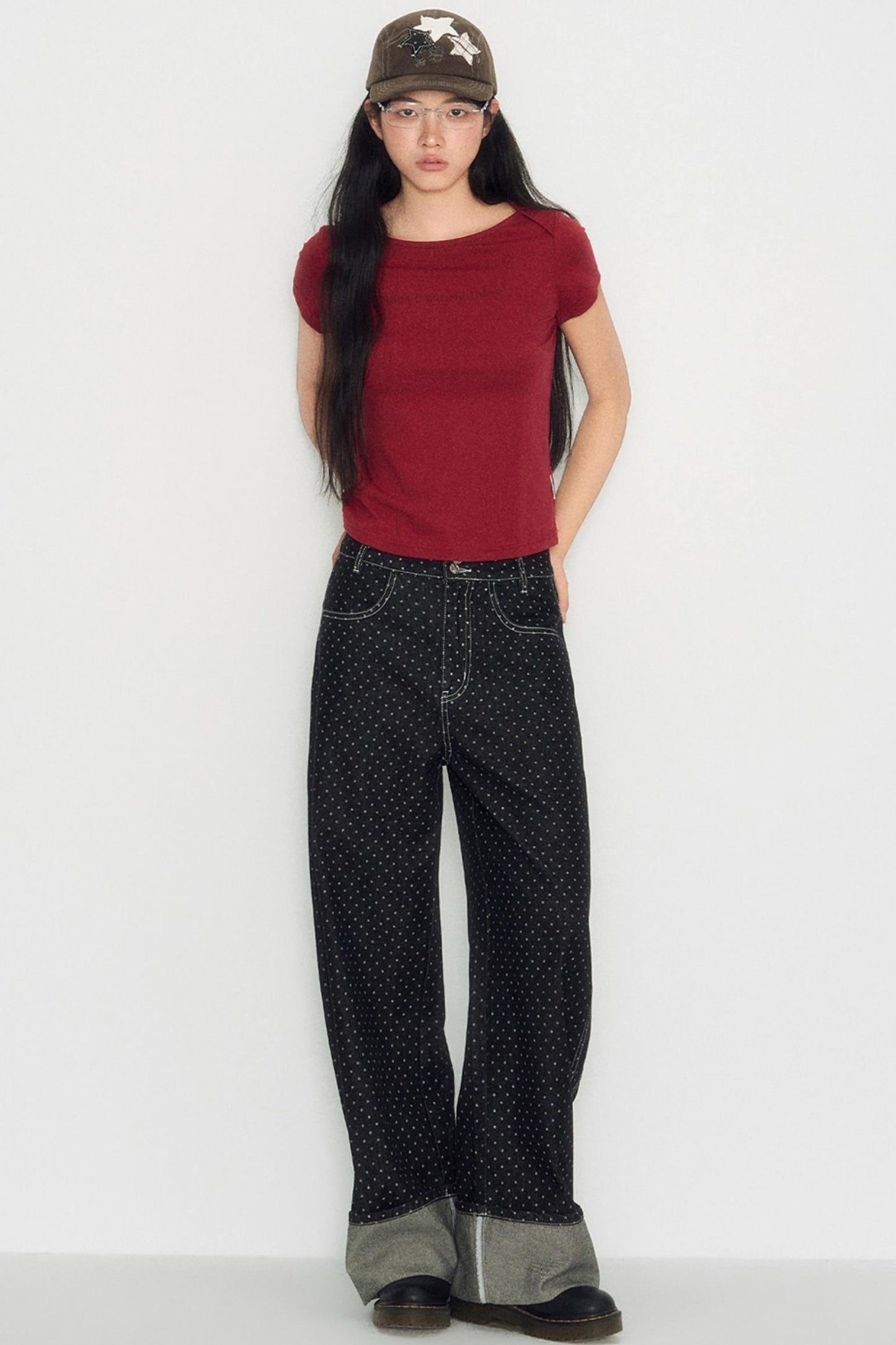 Sweet Summer Dots Skinny Pants