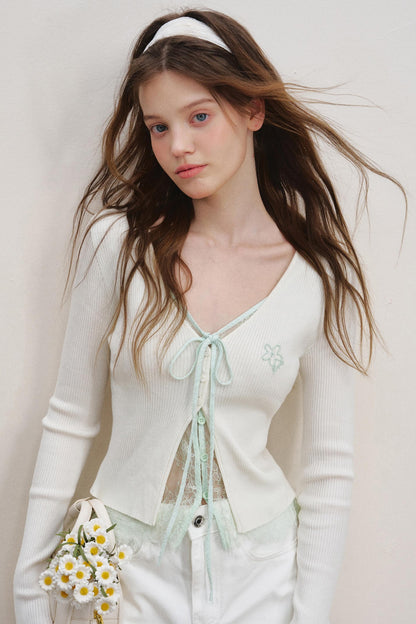 Heartfelt Layered Lace Cardigan