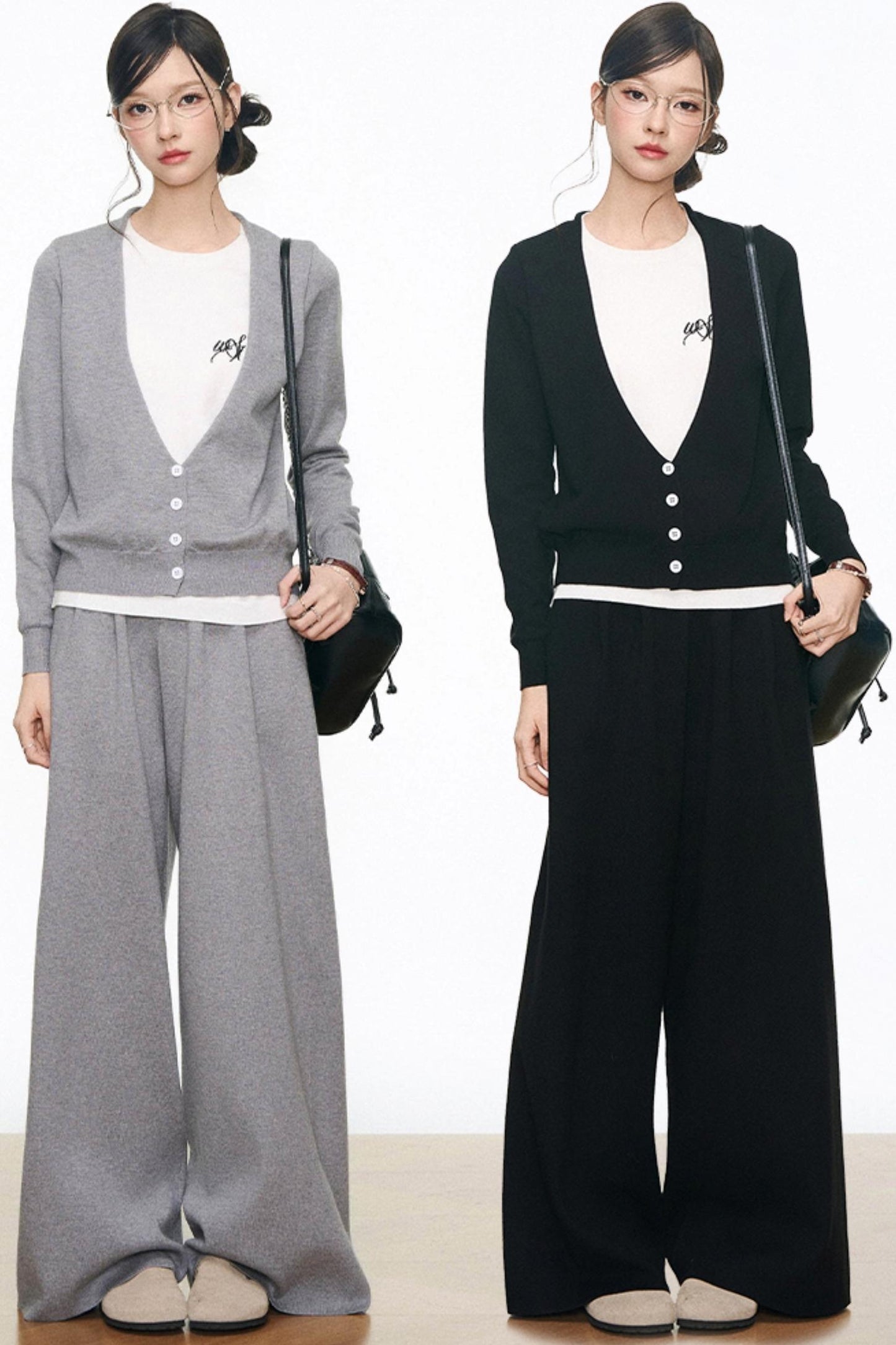 Knitted Two-Piece Style Lounge Set-Up