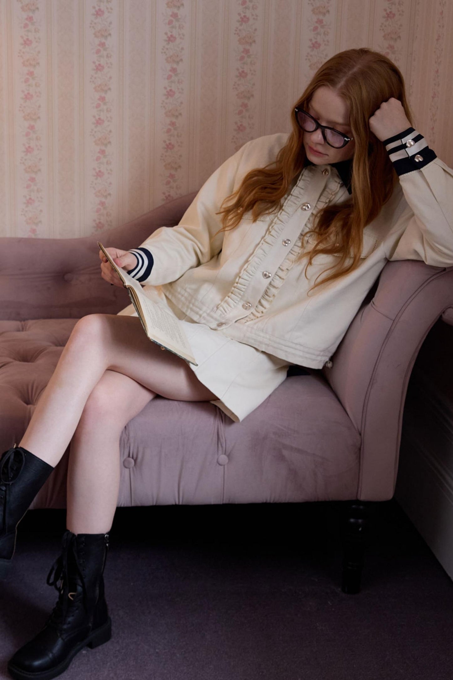 Navy Fashioned Jacket Set-Up