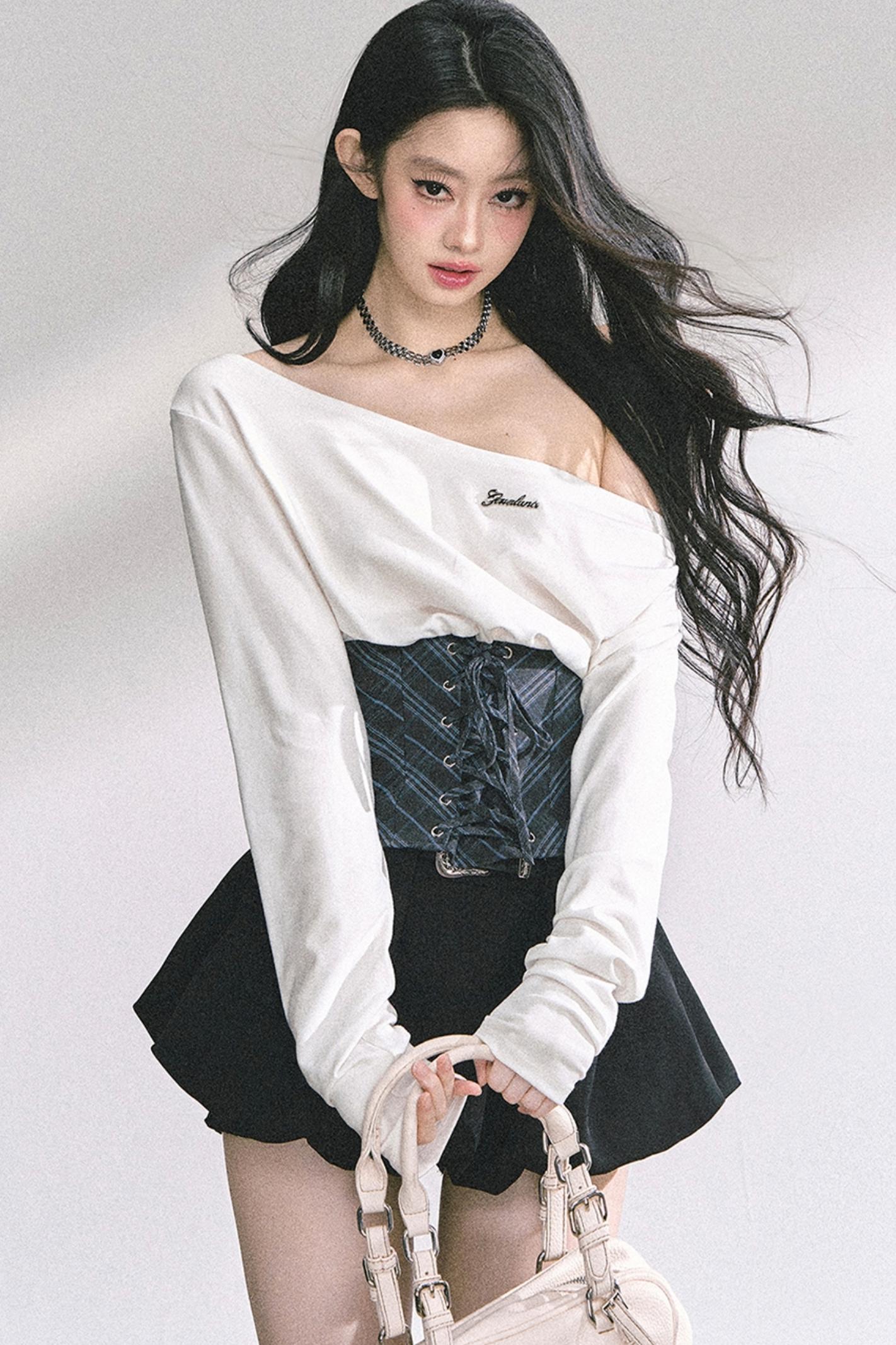 American Ivy Shoulder Top