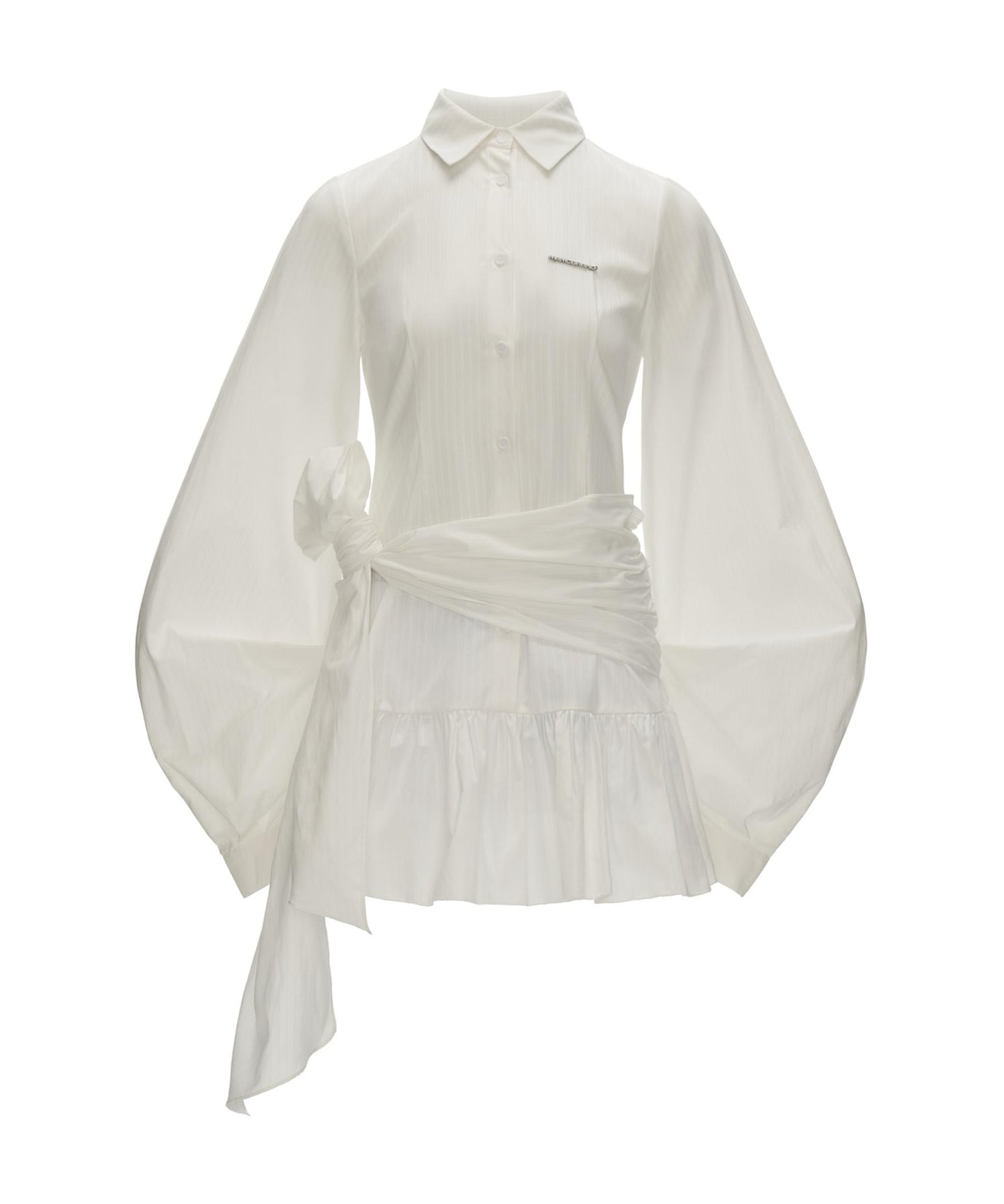 Bow Design Long Sleeve Autumn Dress