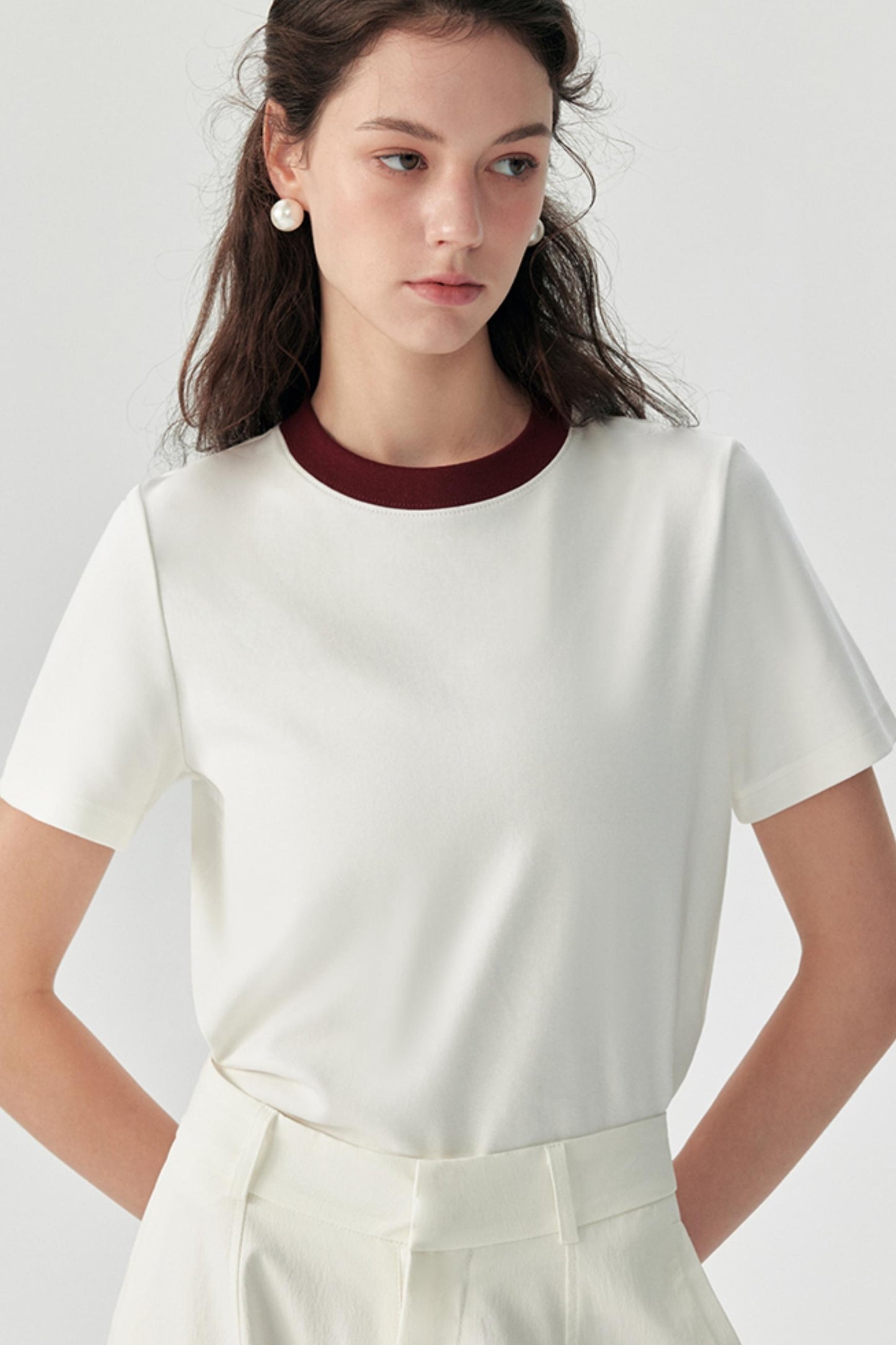 Elements Crew Neck Cotton T-Shirt