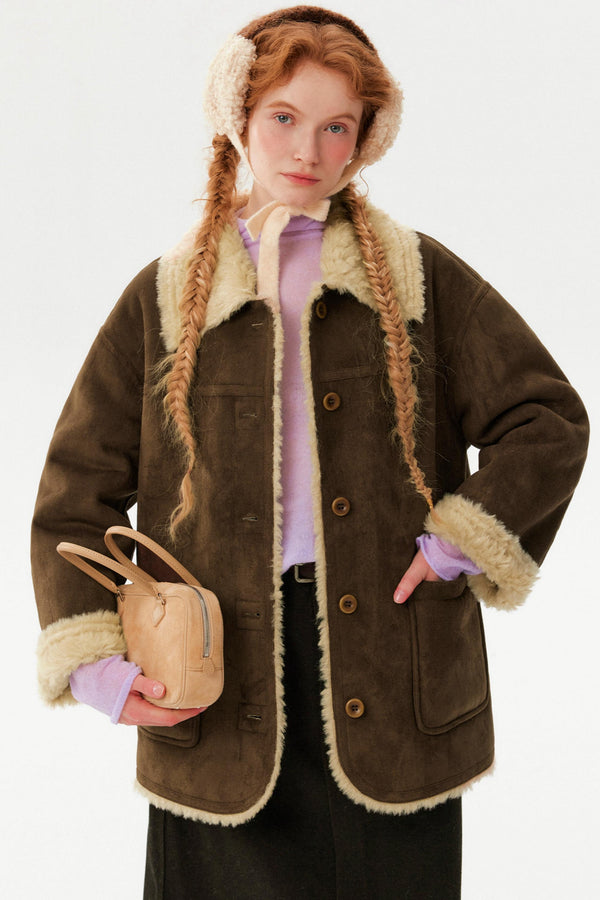 Retro Suede Reversible Jacket