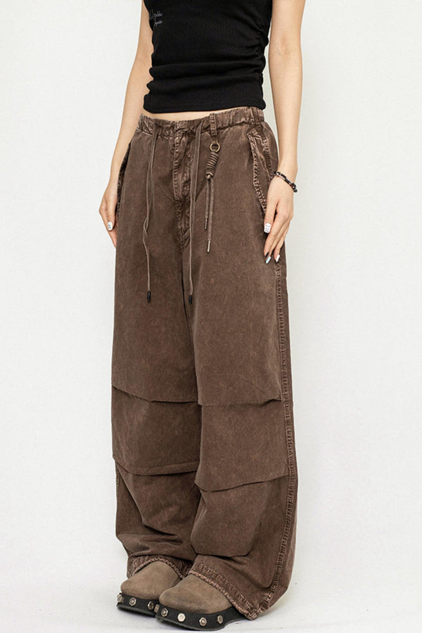 Vintage Wash Casual Work Pants