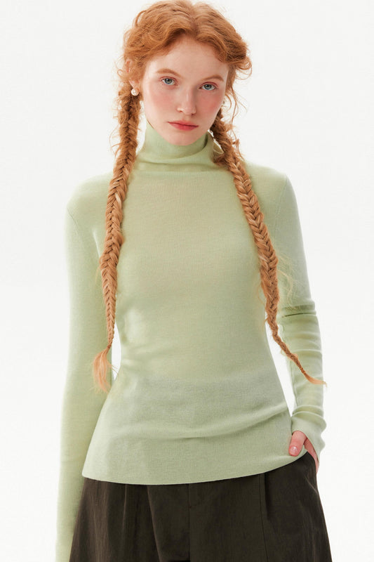 Multi-Color Misty Wool Sweater