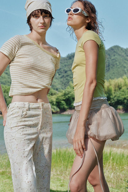 Sealed Scent Embroidered T-shirt