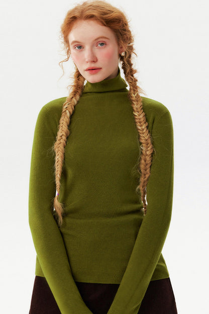 Multi-Color Misty Wool Sweater