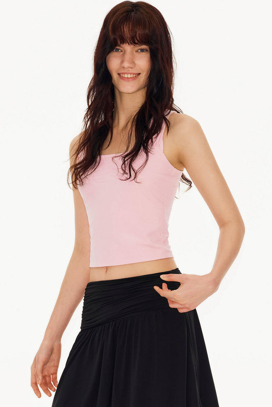 Layered Halter Neck Top