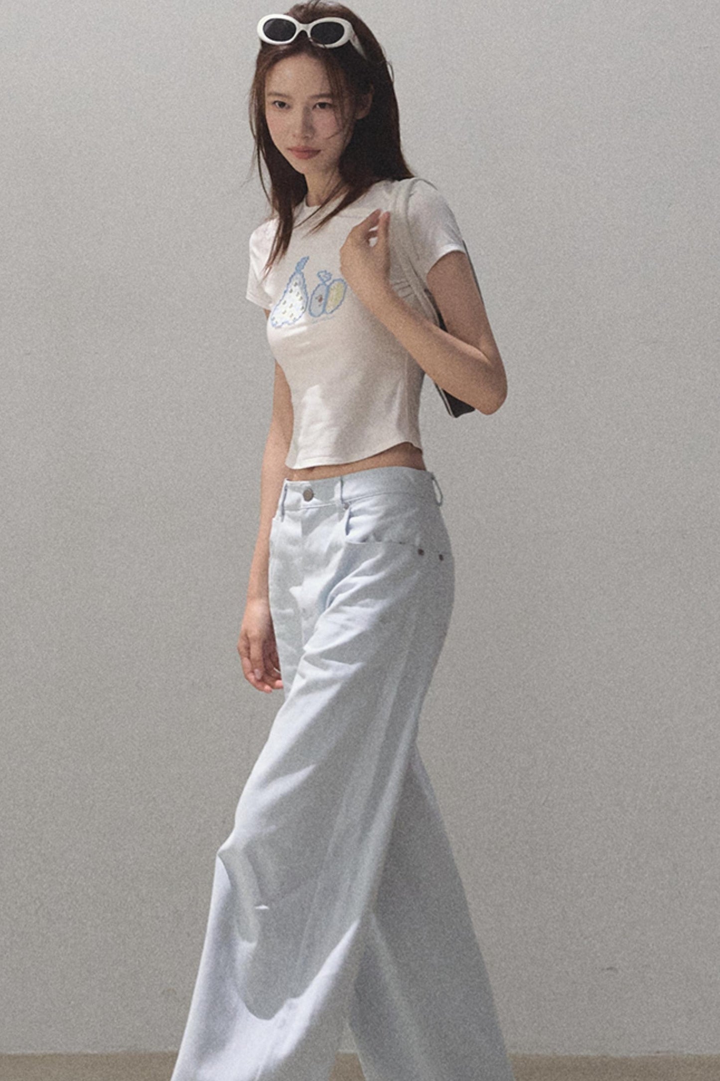 Vintage Rhinestone Halo Jeans