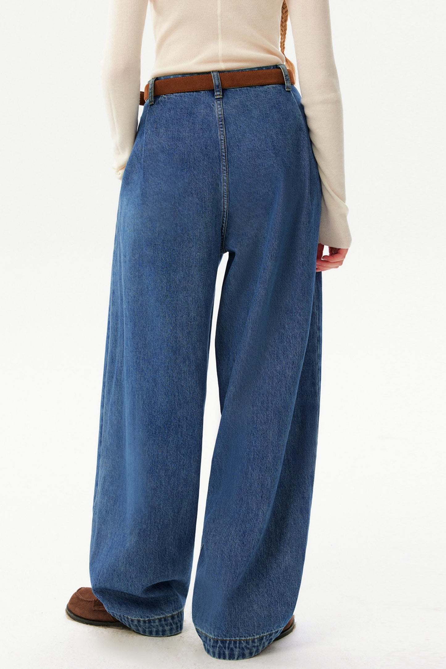 Blue Washed Scimitar Pants